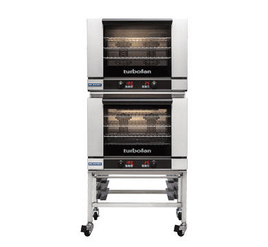Double Stacked 4 Tray Full Size Digital Electric Convection Oven